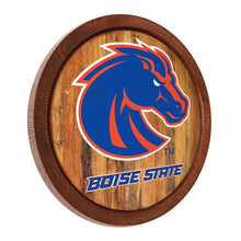 Load image into Gallery viewer, Boise State Broncos: "Faux" Barrel Top Sign - The Fan-Brand
