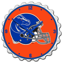 Load image into Gallery viewer, Boise State Broncos: Helmet - Bottle Cap Wall Clock - The Fan-Brand