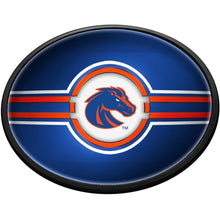 Load image into Gallery viewer, Boise State Broncos: Oval Slimline Lighted Wall Sign - The Fan-Brand