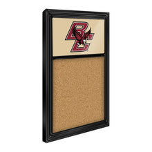 Load image into Gallery viewer, Boston College Eagles: BC - Cork Note Board Gold