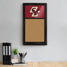 Load image into Gallery viewer, Boston College Eagles: BC - Cork Note Board Maroon