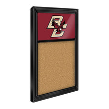 Load image into Gallery viewer, Boston College Eagles: BC - Cork Note Board Maroon