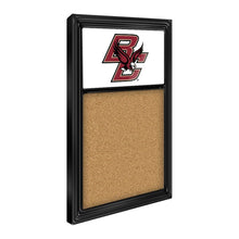 Load image into Gallery viewer, Boston College Eagles: BC - Cork Note Board White