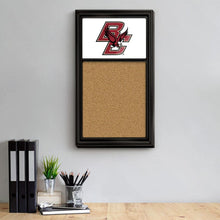 Load image into Gallery viewer, Boston College Eagles: BC - Cork Note Board White