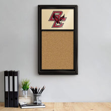 Load image into Gallery viewer, Boston College Eagles: BC - Cork Note Board Gold