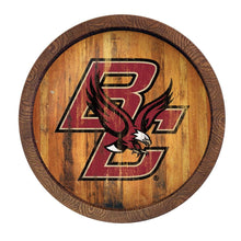 Load image into Gallery viewer, Boston College Eagles: Weathered "Faux" Barrel Top Sign - The Fan-Brand