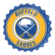 Load image into Gallery viewer, Buffalo Sabres: Bottle Cap Wall Sign - The Fan-Brand