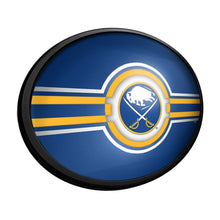 Load image into Gallery viewer, Buffalo Sabres: Oval Slimline Lighted Wall Sign - The Fan-Brand