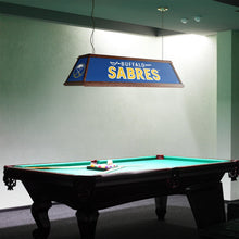 Load image into Gallery viewer, Buffalo Sabres: Premium Wood Pool Table Light - The Fan-Brand