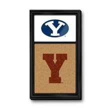 Load image into Gallery viewer, BYU Cougars: Dual Ys - Cork Note Board - The Fan-Brand