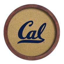 Load image into Gallery viewer, Cal Golden Bears: Cal - "Faux" Barrel Framed Cork Board - The Fan-Brand