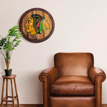 Load image into Gallery viewer, Chicago Blackhawks: "Faux" Barrel Top Sign - The Fan-Brand