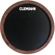 Load image into Gallery viewer, Clemson Tigers: Chalkboard "Faux" Barrel Top Sign - The Fan-Brand