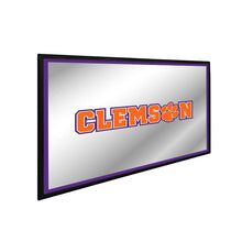 Load image into Gallery viewer, Clemson Tigers: Framed Mirrored Wall Sign - The Fan-Brand