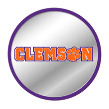 Load image into Gallery viewer, Clemson Tigers: Modern Disc Mirrored Wall Sign - The Fan-Brand
