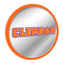Load image into Gallery viewer, Clemson Tigers: Modern Disc Mirrored Wall Sign - The Fan-Brand