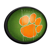 Load image into Gallery viewer, Clemson Tigers: On the 50 - Oval Slimline Lighted Wall Sign - The Fan-Brand