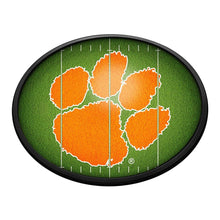 Load image into Gallery viewer, Clemson Tigers: On the 50 - Oval Slimline Lighted Wall Sign - The Fan-Brand