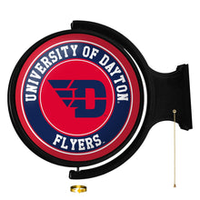 Load image into Gallery viewer, Dayton Flyers: Original Round Rotating Lighted Wall Sign - The Fan-Brand