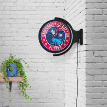 Load image into Gallery viewer, Dayton Flyers: Rudy Flyer - Original Round Rotating Lighted Wall Sign - The Fan-Brand
