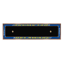 Load image into Gallery viewer, Delaware Blue Hens: Premium Wood Pool Table Light - The Fan-Brand