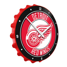 Load image into Gallery viewer, Detroit Red Wings: Bottle Cap Wall Clock - The Fan-Brand