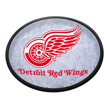 Load image into Gallery viewer, Detroit Red Wings: Ice Rink - Oval Slimline Lighted Wall Sign - The Fan-Brand