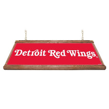 Load image into Gallery viewer, Detroit Red Wings: Premium Wood Pool Table Light - The Fan-Brand