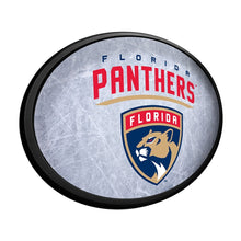 Load image into Gallery viewer, Florida Panthers: Ice Rink - Oval Slimline Lighted Wall Sign - The Fan-Brand