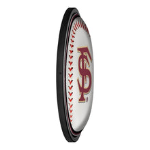 Load image into Gallery viewer, Florida State Seminoles: Baseball - Slimline Lighted Wall Sign - The Fan-Brand