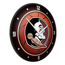 Load image into Gallery viewer, Florida State Seminoles: Basketball - Modern Disc Wall Clock - The Fan-Brand