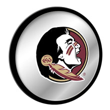 Load image into Gallery viewer, Florida State Seminoles: Modern Disc Mirrored Wall Sign - The Fan-Brand