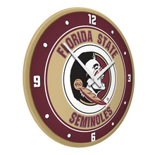 Load image into Gallery viewer, Florida State Seminoles: Modern Disc Wall Clock - The Fan-Brand