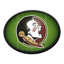 Load image into Gallery viewer, Florida State Seminoles: On the 50 - Oval Slimline Lighted Wall Sign - The Fan-Brand