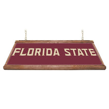 Load image into Gallery viewer, Florida State Seminoles: Premium Wood Pool Table Light - The Fan-Brand