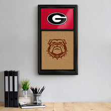 Load image into Gallery viewer, Georgia Bulldogs: Dual Logo - Cork Note Board - The Fan-Brand
