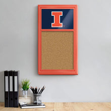 Load image into Gallery viewer, Illinois Fighting Illini: Cork Note Board - The Fan-Brand