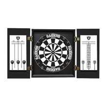 Load image into Gallery viewer, Las Vegas Raiders Fan's Choice Dartboard Set