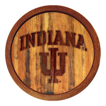 Load image into Gallery viewer, Indiana Hoosiers: Branded "Faux" Barrel Top Sign - The Fan-Brand