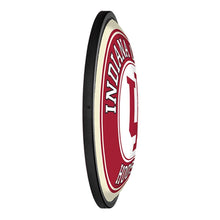 Load image into Gallery viewer, Indiana Hoosiers: Round Slimline Lighted Wall Sign - The Fan-Brand