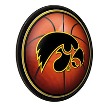 Load image into Gallery viewer, Iowa Hawkeyes: Basketball - Modern Disc Wall Sign - The Fan-Brand