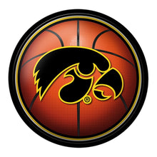 Load image into Gallery viewer, Iowa Hawkeyes: Basketball - Modern Disc Wall Sign - The Fan-Brand