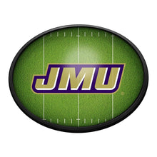 Load image into Gallery viewer, James Madison Dukes: Dukes: On the 50 - Oval Slimline Lighted Wall Sign - The Fan-Brand