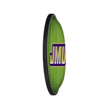Load image into Gallery viewer, James Madison Dukes: Dukes: On the 50 - Oval Slimline Lighted Wall Sign - The Fan-Brand