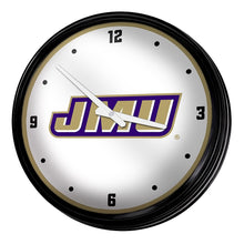 Load image into Gallery viewer, James Madison Dukes: Retro Lighted Wall Clock - The Fan-Brand