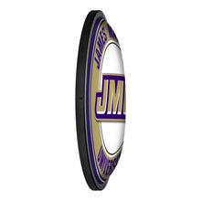 Load image into Gallery viewer, James Madison Dukes: Round Slimline Lighted Wall Sign - The Fan-Brand