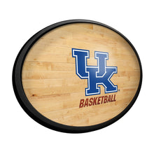 Load image into Gallery viewer, Kentucky Wildcats: Hardwood - Oval Slimline Lighted Wall Sign - The Fan-Brand