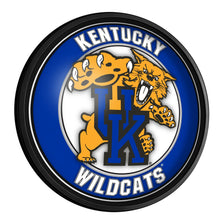 Load image into Gallery viewer, Kentucky Wildcats: Mascot - Round Slimline Lighted Wall Sign - The Fan-Brand