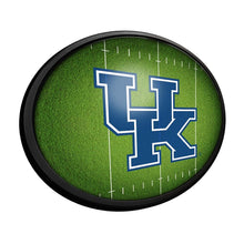 Load image into Gallery viewer, Kentucky Wildcats: On the 50 - Oval Slimline Lighted Wall Sign - The Fan-Brand