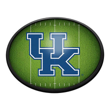 Load image into Gallery viewer, Kentucky Wildcats: On the 50 - Oval Slimline Lighted Wall Sign - The Fan-Brand